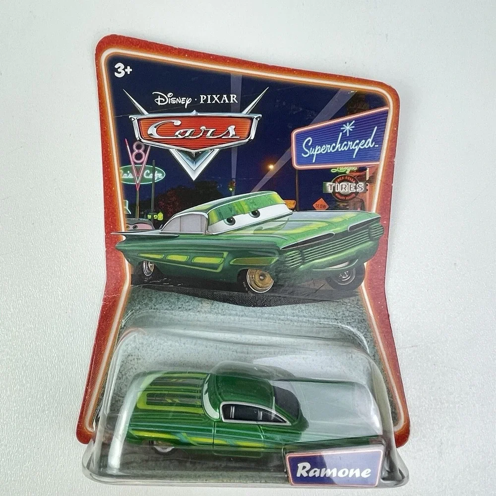 Vintage Disney Pixar Cars Supercharged Series GREEN RAMONE Die Cast